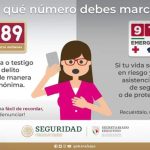 Secretaría de Seguridad Pública exhorta al uso correcto de las líneas de emergencia 089 y 911